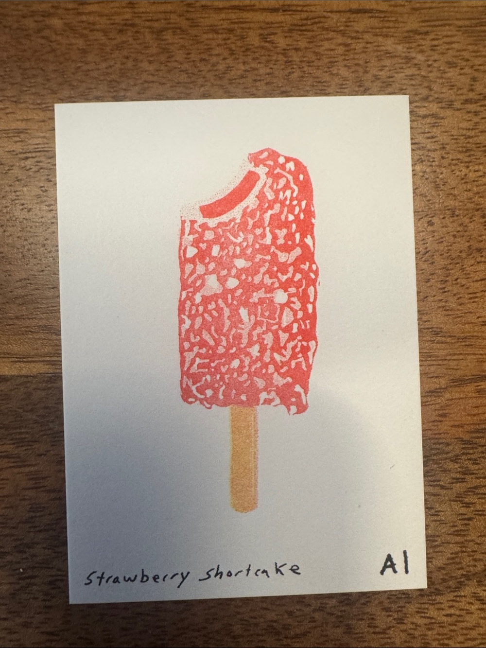 Inciardi Strawberry Shortcake Mini Print